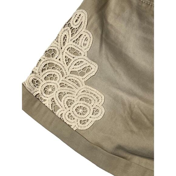 Anthropologie Pilcro and the Letterpress Shorts Women's Size 27 Embroidered Embe - Picture 4 of 10